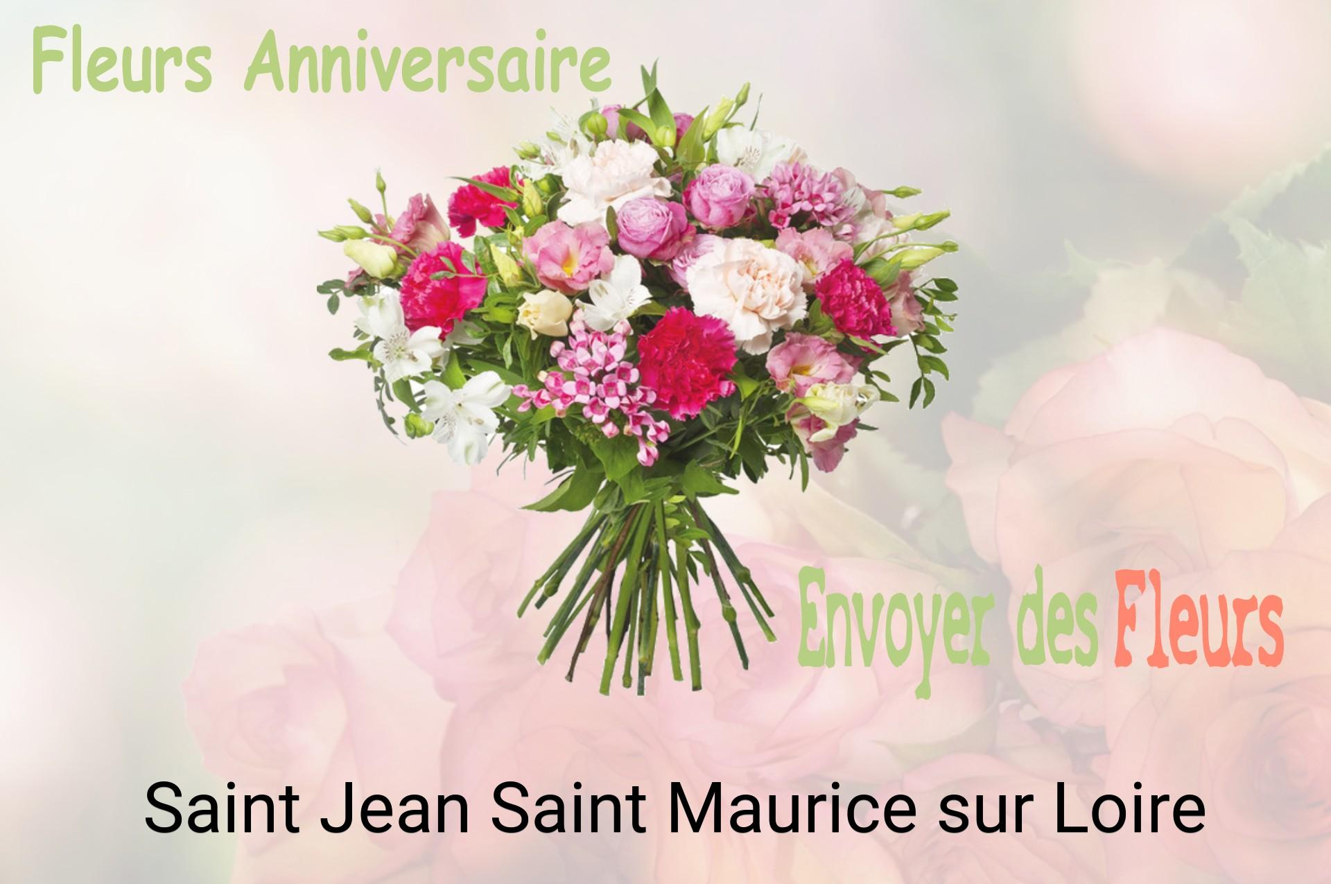 Bouquet de fleurs d’anniversaire livré à Saint-Jean-Saint-Maurice-sur-Loire