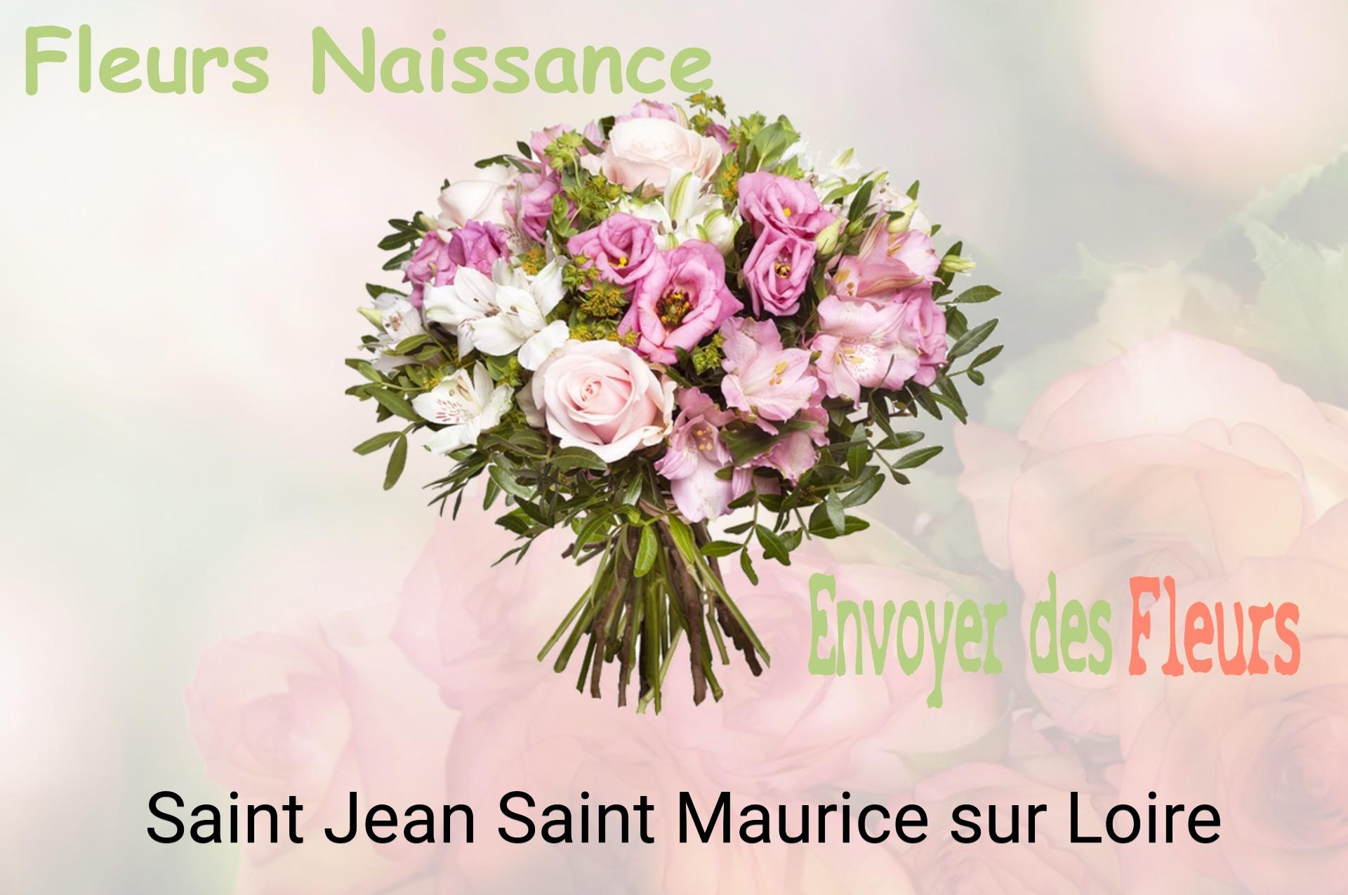 Bouquet de fleurs de naissance livré à Saint-Jean-Saint-Maurice-sur-Loire